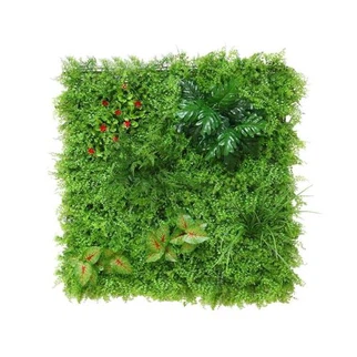 Kunstige Boxwood Hedge Greenery Kunstige gressvegger